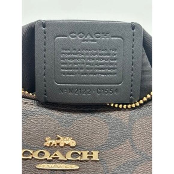 Authentic Coach C1554 Women's Crossbody Rowan File Bag - Picture 2 of 4